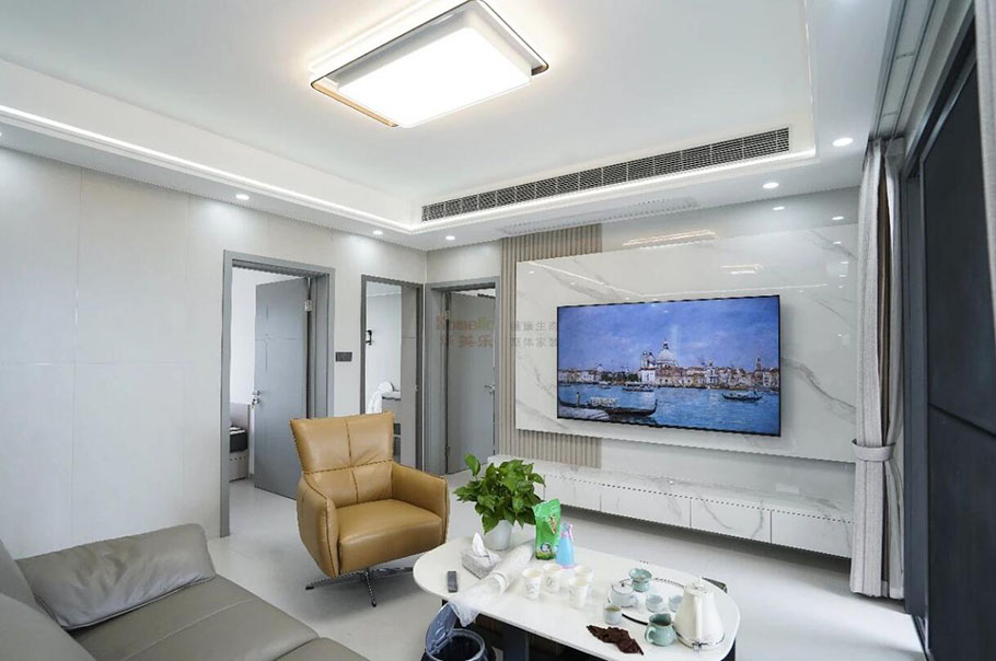 半島1號戶型，客廳+餐廳設計秘訣，90后都搶著抄作業